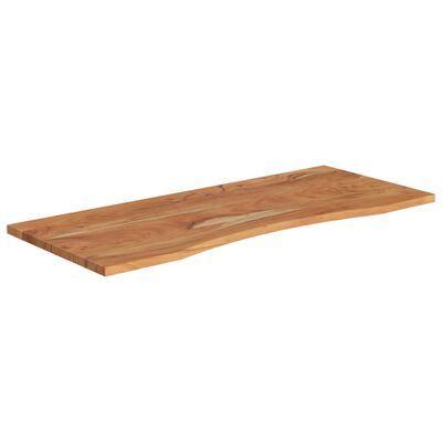 vidaXL Desk Top 110x50x2.5 cm Rectangular Solid Wood Acacia