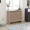 vidaXL Radiator Cover 112x19x81.5 cm MDF