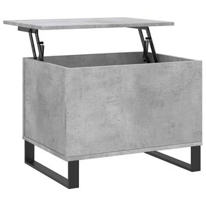 vidaXL Coffee Table Concrete Grey 60x44.5x45 cm Engineered Wood