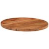 vidaXL Table Top &Oslash;60x3.8 cm Round Solid Wood Acacia