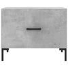 vidaXL Coffee Table Concrete Grey 50x50x40 cm Engineered Wood