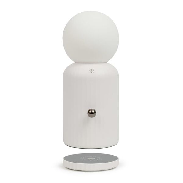 Livoo 2-in-1 Wireless Charger Mood Lamp 10 W White