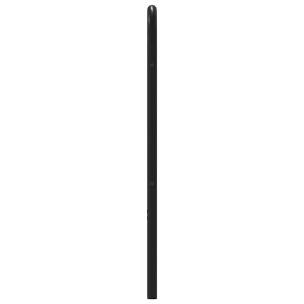 vidaXL Replace Headboard Brown Oak 107 cm Steel and Engineered Wood