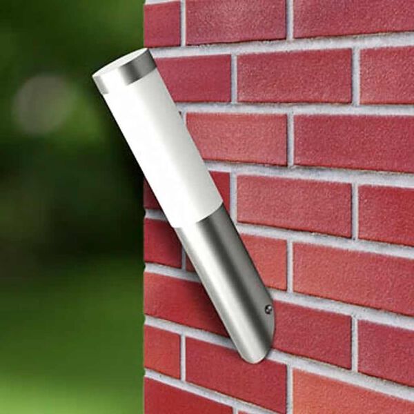 vidaXL Outdoor Wall Lights 2 pcs Stainless Steel