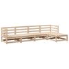 vidaXL 5 Piece Garden Sofa Set Solid Wood Pine