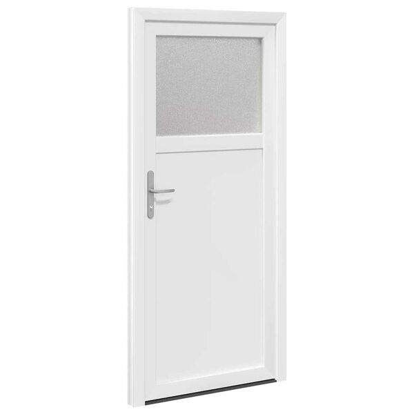 vidaXL Side Entrance Door 88 x 198 cm PVC