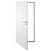 vidaXL Front Door White 100x200 cm Aluminium