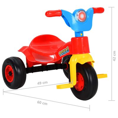 vidaXL Tricycle for Kids Multicolour