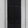 vidaXL Insect Door Curtains 2 pcs with Magnet Blocks Black 230x160 cm