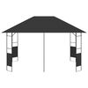 vidaXL Garden Gazebo 4x3 m Anthracite 160 g/m&sup2;