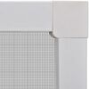 White Insect Screen for Windows 130 x 150 cm