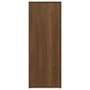 vidaXL Sideboard Brown Oak 80x30x80 cm Engineered Wood