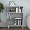 vidaXL Sideboard Grey Sonoma 69.5x32.5x90 cm Engineered Wood