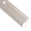 vidaXL Stair Nosings in L-shape 15 pcs Aluminium 100 cm Champagne