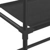 vidaXL 2-Tier Storage Rack over Laundry Machine Black 71x29.5x170.5 cm Iron