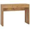 vidaXL Console Table 100x35x75 cm Solid Teak Wood