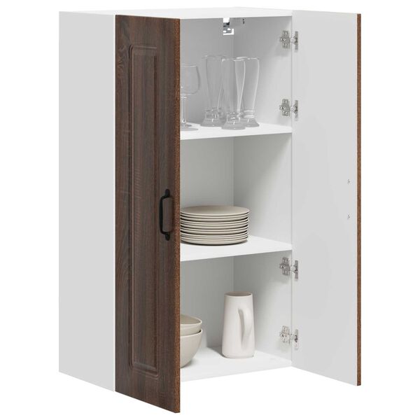vidaXL Kitchen Cabinet with Storage Kalmar Brown Oak 60 x 31 x 100 cm