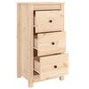 vidaXL Sideboards 2 pcs 40x35x80 cm Solid Wood Pine