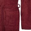 vidaXL Bathrobe KINN Red S Cotton