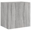 vidaXL TV Wall Cabinet Grey Sonoma 40,5x30x40 cm Engineered Wood