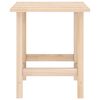 vidaXL Garden Adirondack Chair with Table Solid Fir Wood
