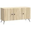 vidaXL TV Cabinet Sonoma Oak 99 x 34.5 x 50 cm Engineered Wood