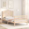 vidaXL Bed Frame without Mattress 100x200 cm Solid Wood