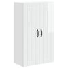vidaXL Wall Cabinet LUCCA High Gloss White 60 x 31 x 100 cm