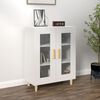 vidaXL Sideboard High Gloss White 69.5x34x90 cm Engineered Wood