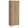 vidaXL Cabinet Set 2 pcs Artisan Oak 66 x 34.5 x 90 cm Engineered Wood