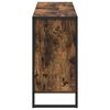 vidaXL Bathroom Cabinet Smoke Oak 60 x 30 x 60 cm Engineered Wood