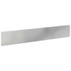 vidaXL Lawn Edging 30 pcs 100 x 18 cm Steel Silver