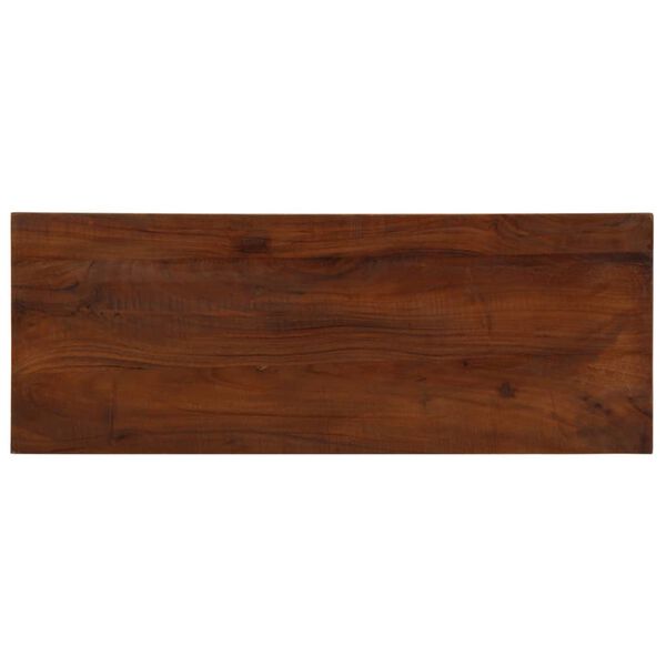 vidaXL Table Top 80x20x3.8 cm Rectangular Solid Wood Reclaimed