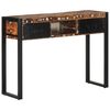 vidaXL Console Table Multicolour 100x35x75 cm Solid Wood Reclaimed