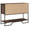 vidaXL Console Table Brown Oak 100x35x74.5 cm Engineered Wood