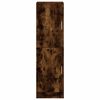 vidaXL Kitchen Cabinet Smoked Oak 38x41.5x131.5 cm Engineered Wood