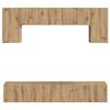 vidaXL TV Cabinet Set Wall-mounted 5 pcs Sonoma Oak Engineered Wood
