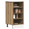vidaXL Bottom Cabinet Riga Artisan Oak 40x44.5x81.5 cm Engineered Wood