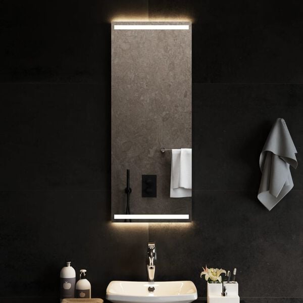 vidaXL LED Bathroom Mirror 40x100 cm