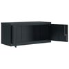 vidaXL File Cabinet Anthracite 90x40x180 cm Steel