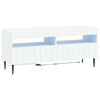vidaXL LED TV Cabinet ZWOLLE 100 x 35 x 43 cm White Engineered Wood