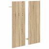 vidaXL Wall-Mounted Coat Rack with Shelf Sonoma oak 70 x 10 x 90 cm
