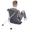 Bo-Camp Camping Chair Aluminium Anthracite 1204600