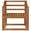 vidaXL Outdoor Sofa Solid Acacia Wood Natural