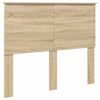 vidaXL Bed Frame with Drawer Sonoma Oak 135 x 190 cm Engineered Wood