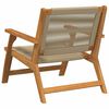 vidaXL Garden Furniture 2 pcs Beige 67 x 76 x 73 cm Solid Acacia Wood