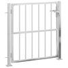 vidaXL Garden Gate 100x95 cm Stainless Steel