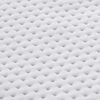 vidaXL Mattress Topper White 200 x 200 x 6 cm Jaquard Fabric
