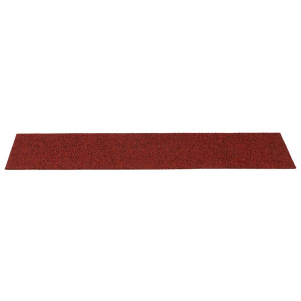 vidaXL Stair Mats Self-adhesive 30 pcs 76x20 cm Bordeaux Red Rectangular