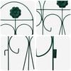 vidaXL Garden Fence Trellis Green 305.5 x 55.5 x 0.3 cm